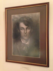 And here's my favourite Dublin poet, WB Yeats, looking unexpectedly attractive.